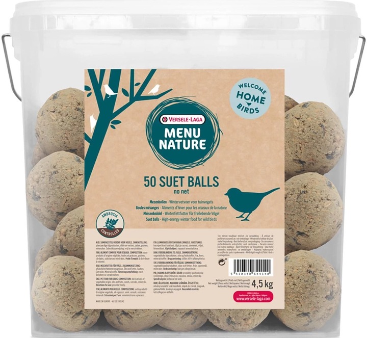 Immagine prodotto Versele Laga Mangime per uccelli Fagottini di Tit senza rete, 50 x 90 g (1 x, 4.50 kg)