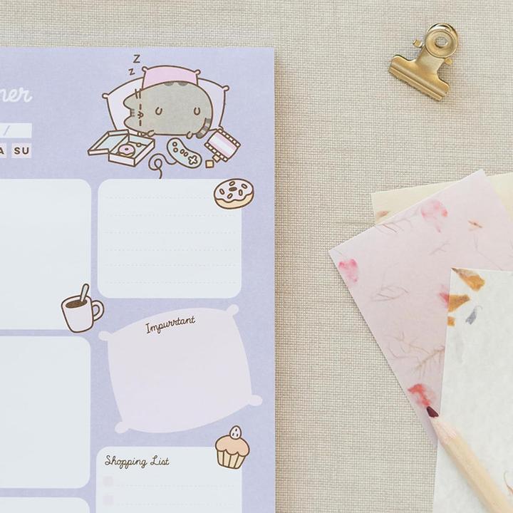 Actual product image Pusheen - Daily planner from the Moments collection, 54 A5 pages (A5)