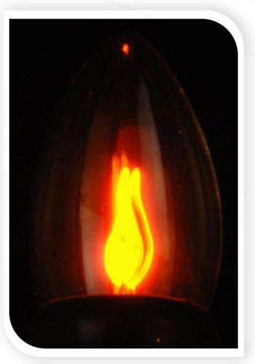 Actual product image Lifetime LED fairy lights 5.1 m 1.5 m black flame effect (5.10 m)