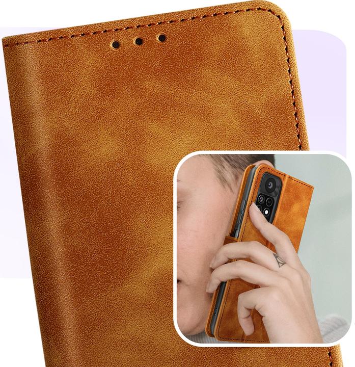 Actual product image Avizar Tender Book Series (Xiaomi Redmi Note 11 Pro 5G)