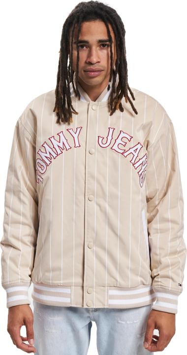 Produktbild Tommy Hilfiger Tommy Jeans Rlx Pinstripe Bomberjacke - 86443 (S)