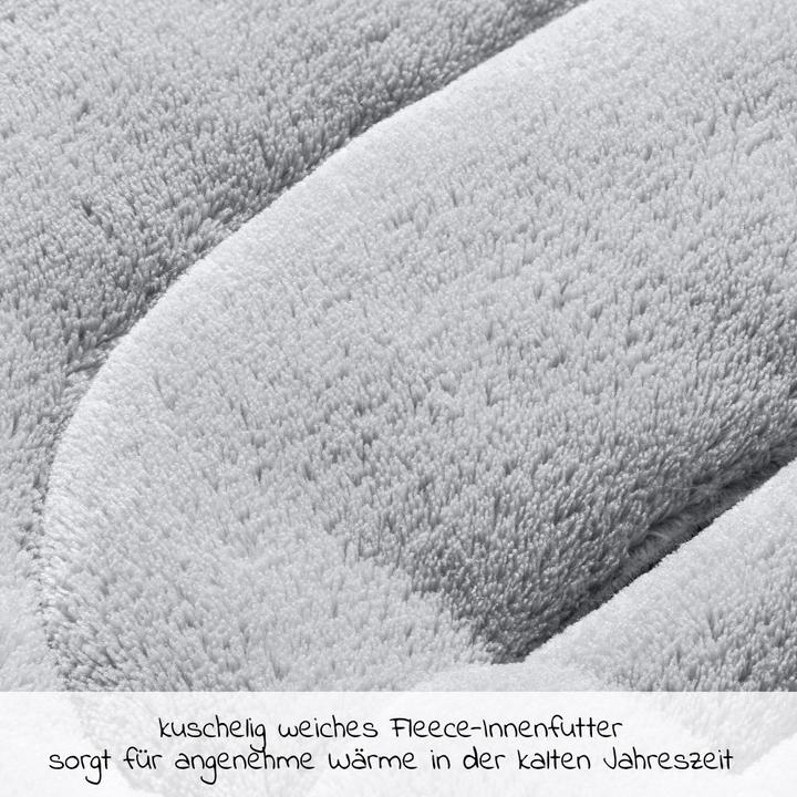 Actual product image Hauck Pushchair Footmuff Winter Grey