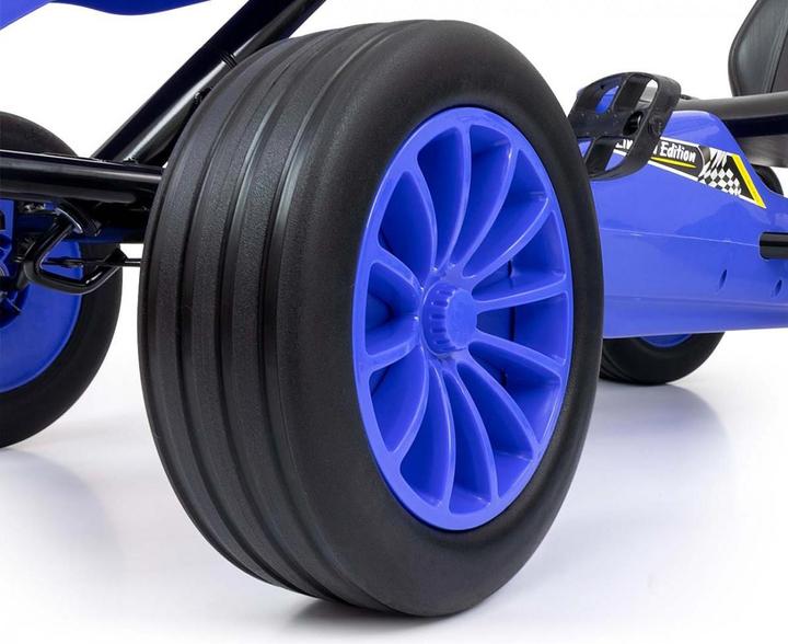Actual product image Mally Rocket pedal go-kart blue