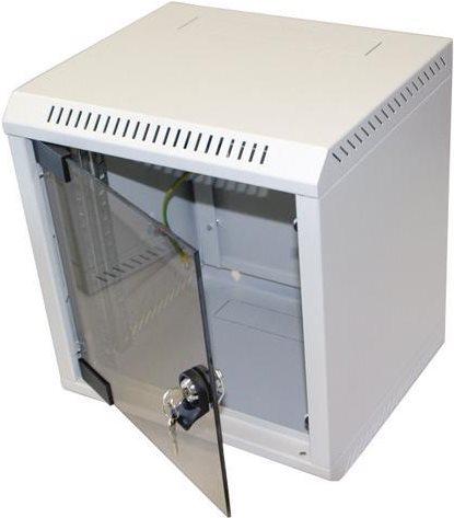 Actual product image Triton 10" wall cabinet, 9U, 1 part, grey (9 RU, 10 inch rack)