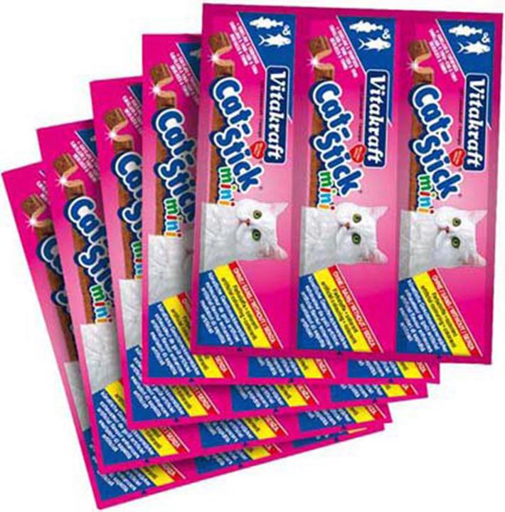Produktbild Vitakraft Vita Cat Stick mini 5 x 6er Lachs/Forelle (Adult, 30 Stk., 180 g)