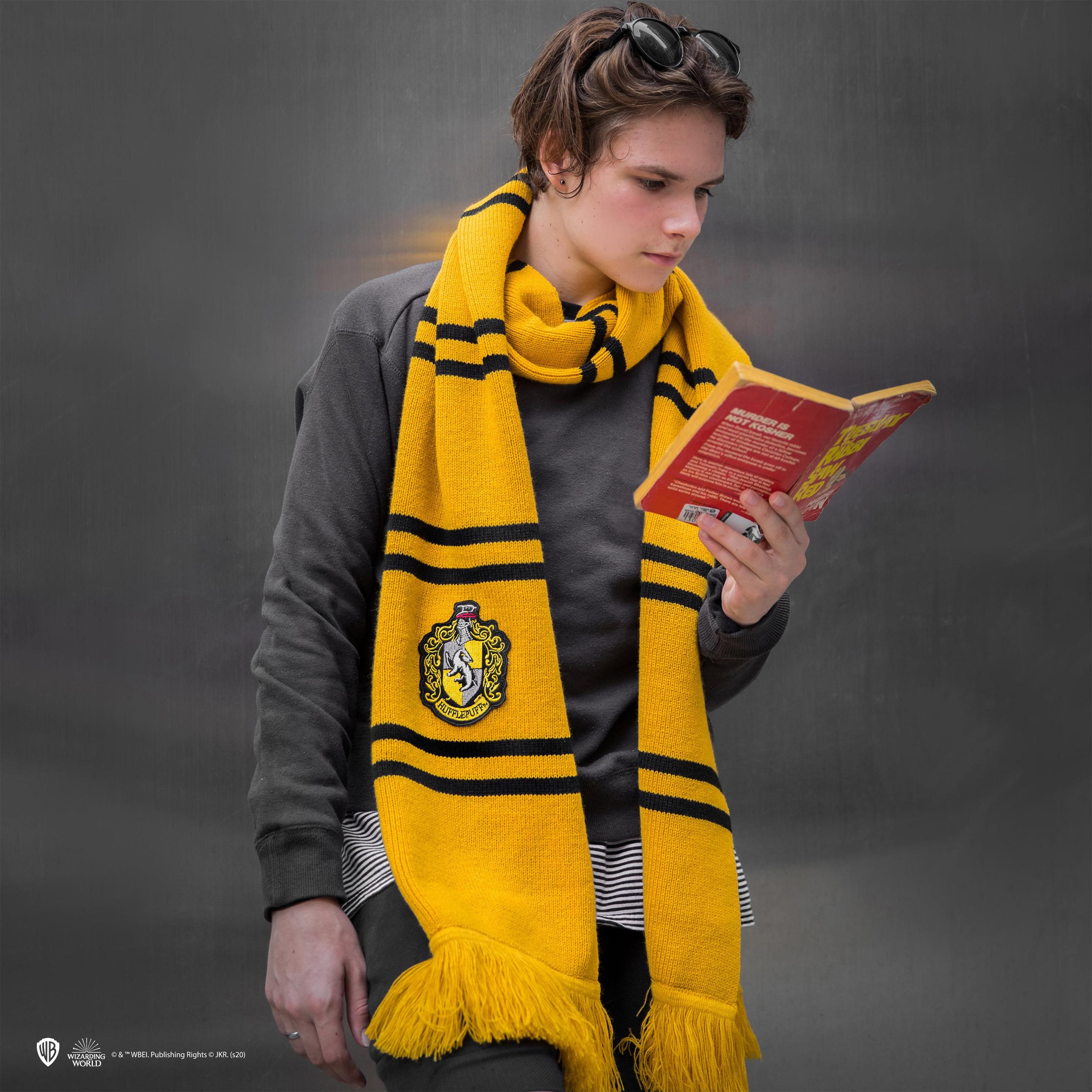 Thumbnail - Konjac Sponge, Unisex, Schal, Harry Potter - Hufflepuff, Gelb