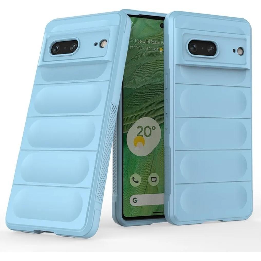 Thumbnail - Screenguard CloudCase Google Pixel 7 TPU Hülle (Google Pixel 7), Smartphone Hülle, Blau