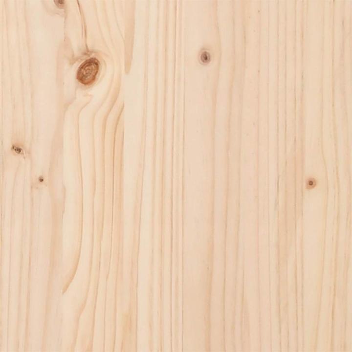 Produktbild vidaXL Massivholzbett ohne Matratze Weiss 180x200 cm Kiefernholz Bettrahmen (180 x 200 cm)