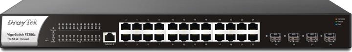 Immagine prodotto Draytek VigorSwitch P2280X: 24 porte PoE (28 Porti)