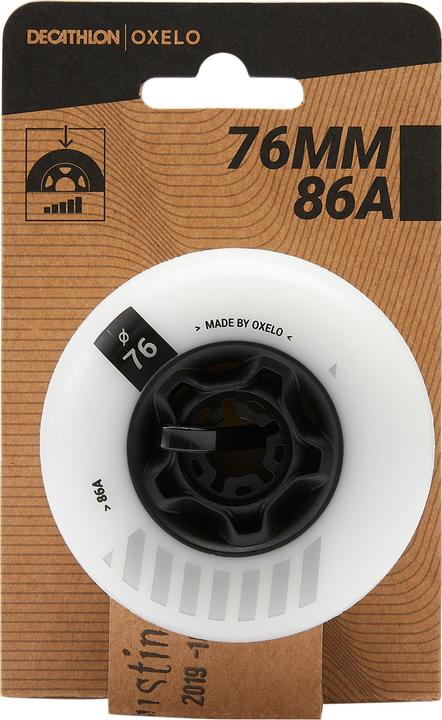Image du produit Oxelo Stellrad 76 mm 86A 4er-Pack (76 mm, 86a)