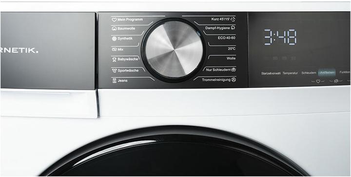 Actual product image Kibernetik Waschmaschine WM0925ACH 9kg EER A -10% (9 kg, Left)