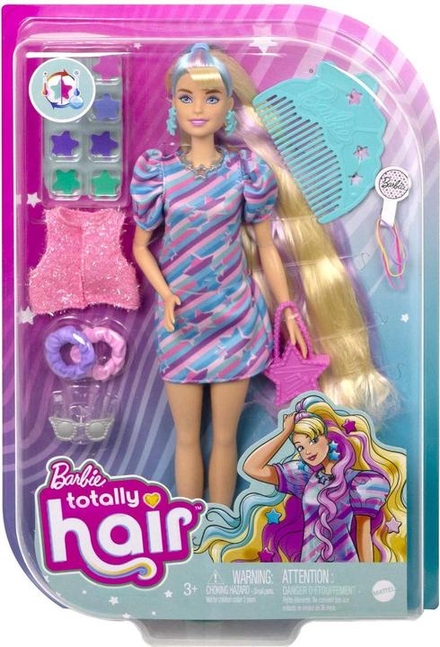Actual product image Barbie Totally Hair Doll in Star Look