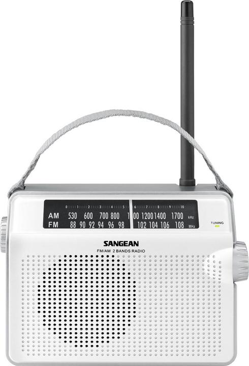 Produktbild Sangean PR -D6 - Tragbares Radio - Weiss (A500274) (AM, FM)