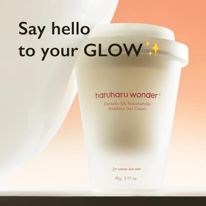 Actual product image Haruharu Wonder Centella 5% Niacinamide Radiance Gel Cream - 90g (90 ml, Face gel)