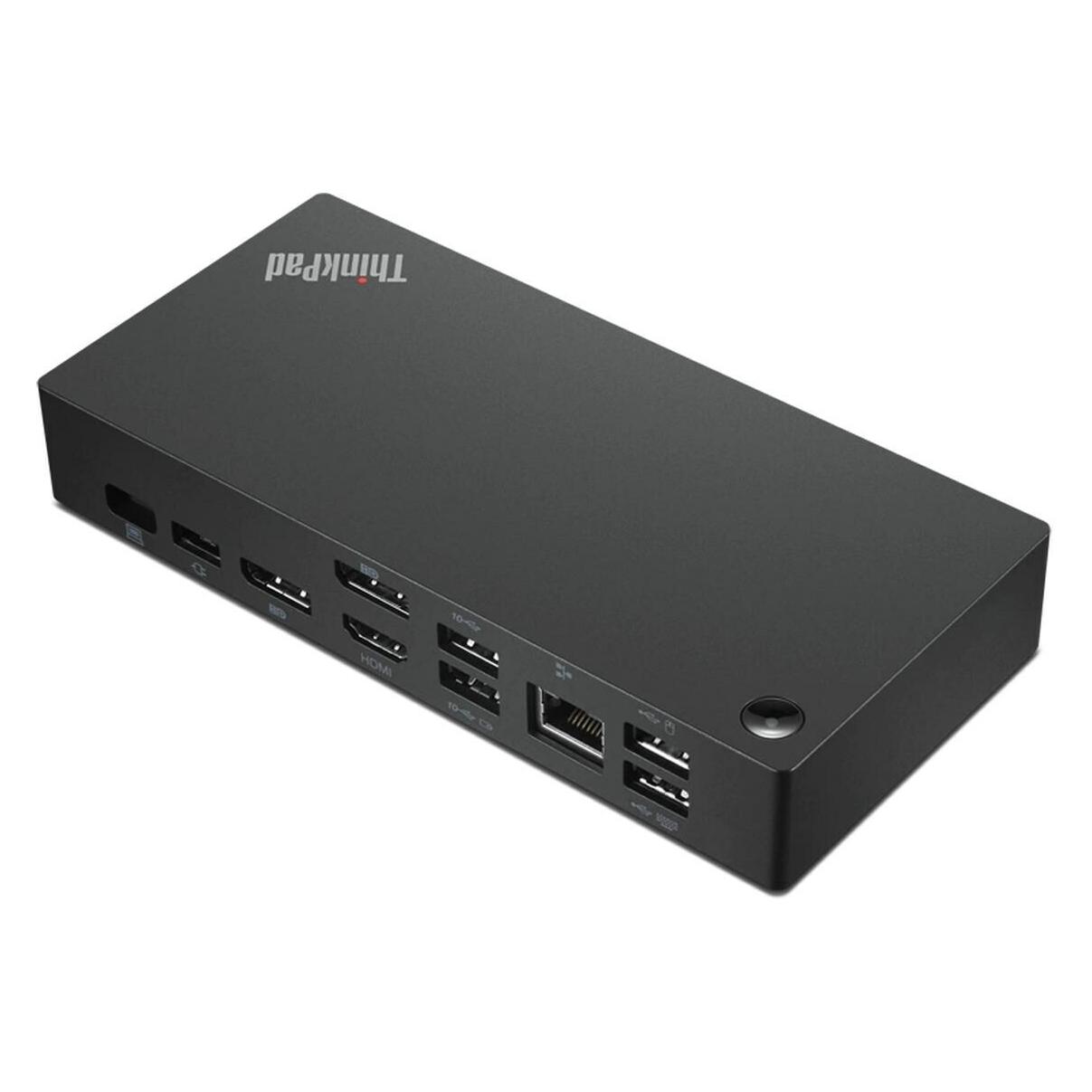Lenovo 135W Universal Dock - USB-C (USB-C, 12 Ports), Dockingstation + USB Hub, Schwarz