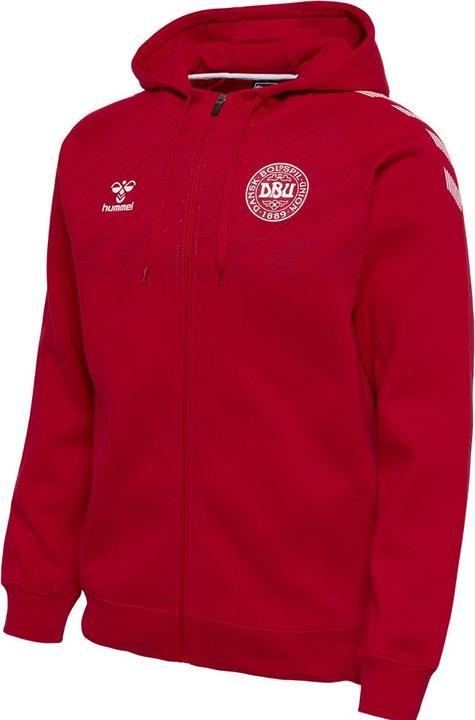 Produktbild hummel Dänemark Fan Zip Hoodie - 2022-23 (S)