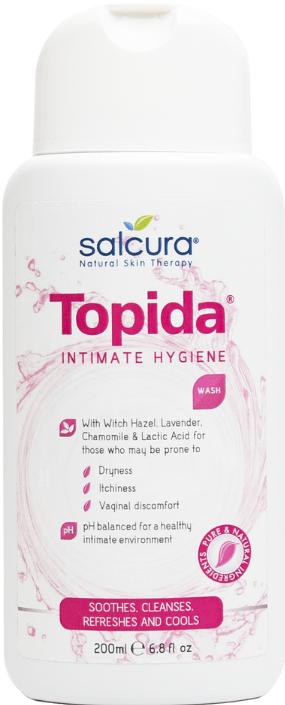 Actual product image Salcura Topida Wash Intimate Hygiene (Intimate washing lotion)