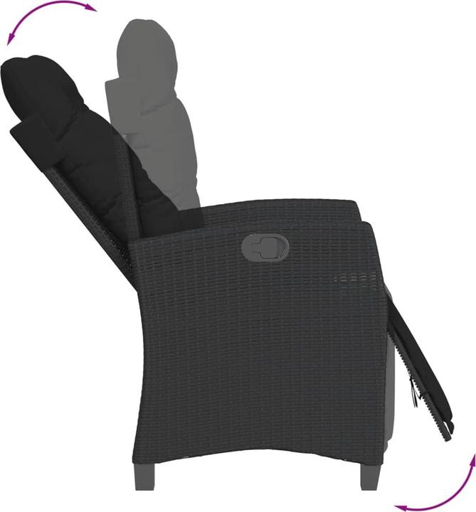 Produktbild vidaXL Garten Essgruppe (190 x 80 x 74 cm)