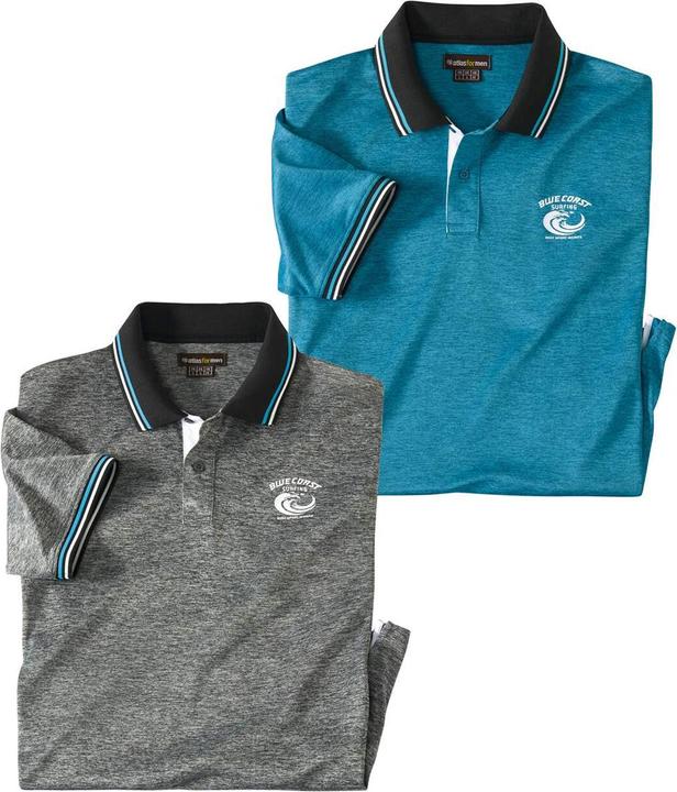 Produktbild Atlas For Men Poloshirt (2erPack) (3XL)