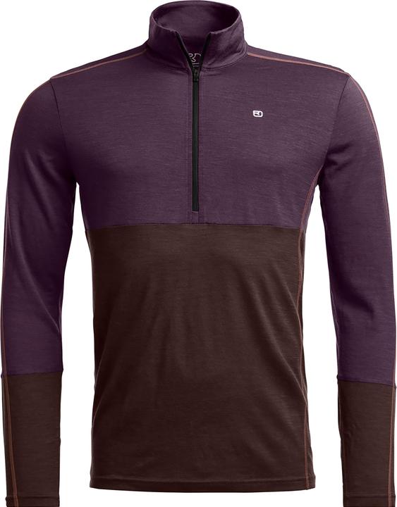 Actual product image Ortovox 185 Rock'N'Wool Zip Neck (M)