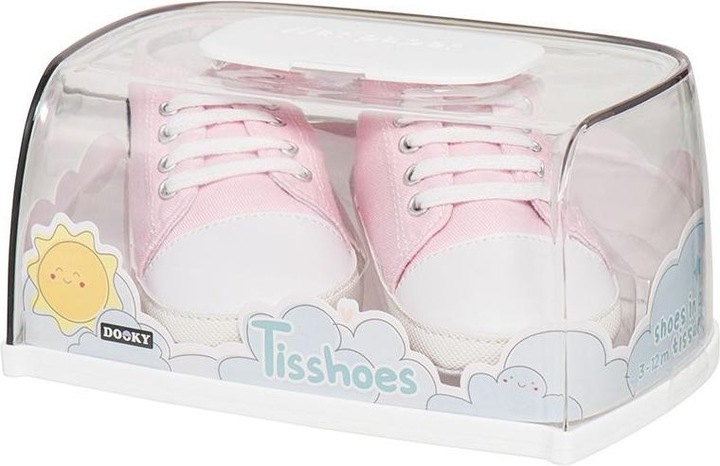 Actual product image Dooky Baby shoes + wet wipe box, pink (18)