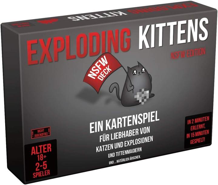Produktbild Asmodée Exploding Kittens (Deutsch, 2 - 5 Spieler)