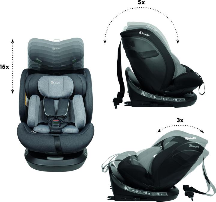 Actual product image BabyGo Protection 360 (Child seat, ECE R129/i-Size Standard)