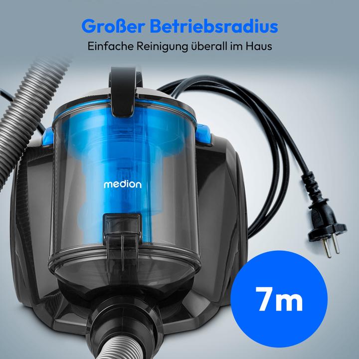 Produktbild Medion E2001 Beutelloser Zyklon-Staubsauger (MD12078)