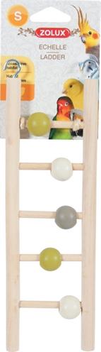 Produktbild Zolux Ladder Hout 5 Treden Met Kralen
