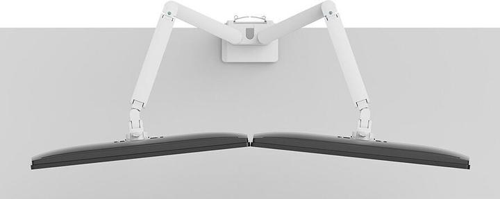 Produktbild Neomounts Tischhalterung duo 100x100 9kg/17-32"/wei?/voll beweglich (Tisch, 35", 9 kg)