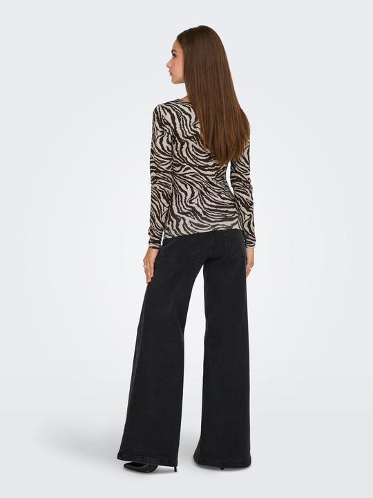 Produktbild Only Onllone Aop L/S Two Way Top Jrs (XL)