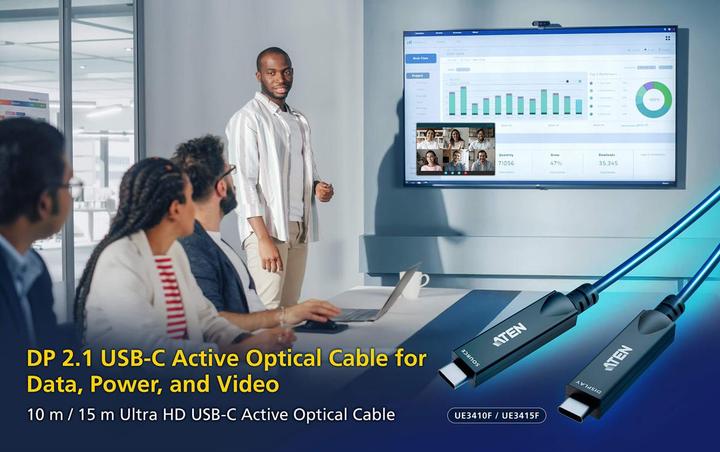 Produktbild Aten USB-C Ultra HD Active Optical Cable (15m)