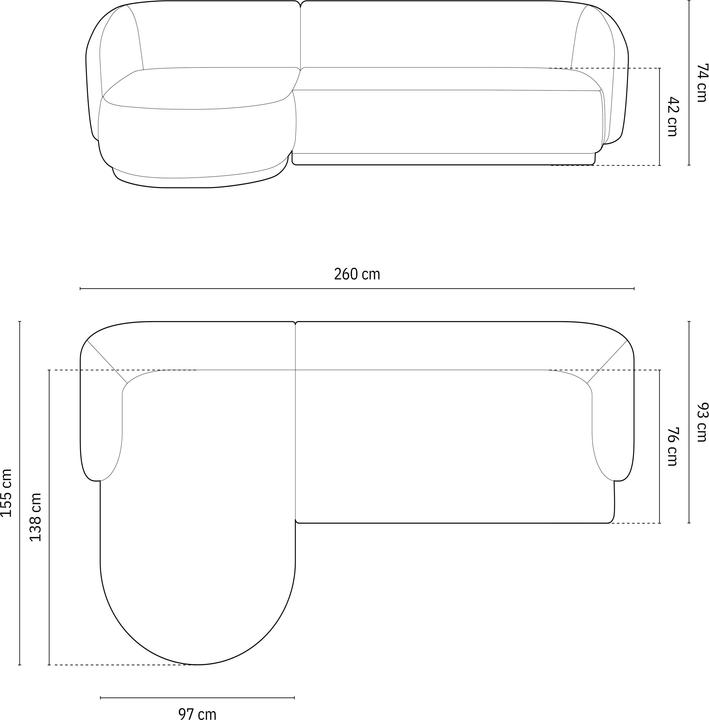 Produktbild Maison Heritage Jane (Ecksofa)
