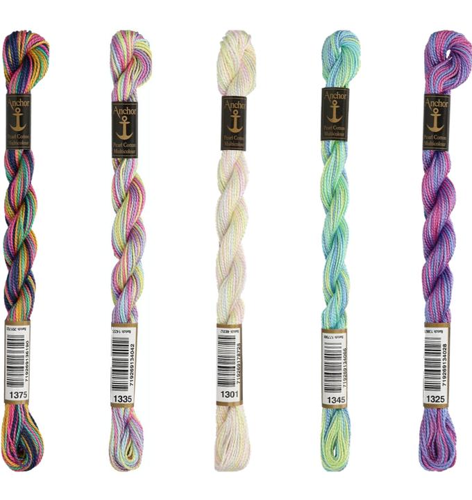 Produktbild Anchor Perlgarn Multicolor Stärke 5, 5 g (210 m)