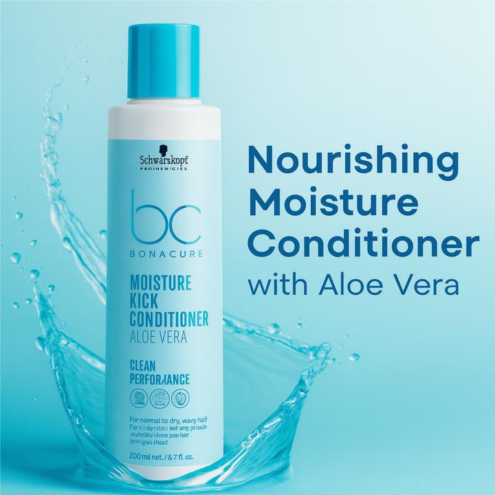 Actual product image Schwarzkopf Professional Schwarzkopf BC Moisture Kick Conditioner (200 ml)