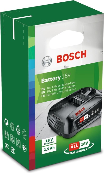 Actual product image Bosch Home & Garden Battery pack PBA 18V lithium-ion (18 V)