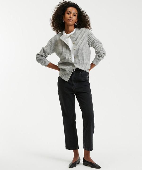 Immagine prodotto La Redoute Collections Jeans dritti a vita alta con lunghezza 7/8 (34)