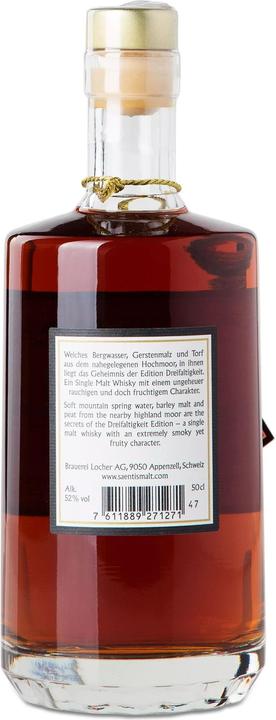 Image du produit Säntis Malt Trinité d'Appenzell (Single Malt, 1 x 50 cl)