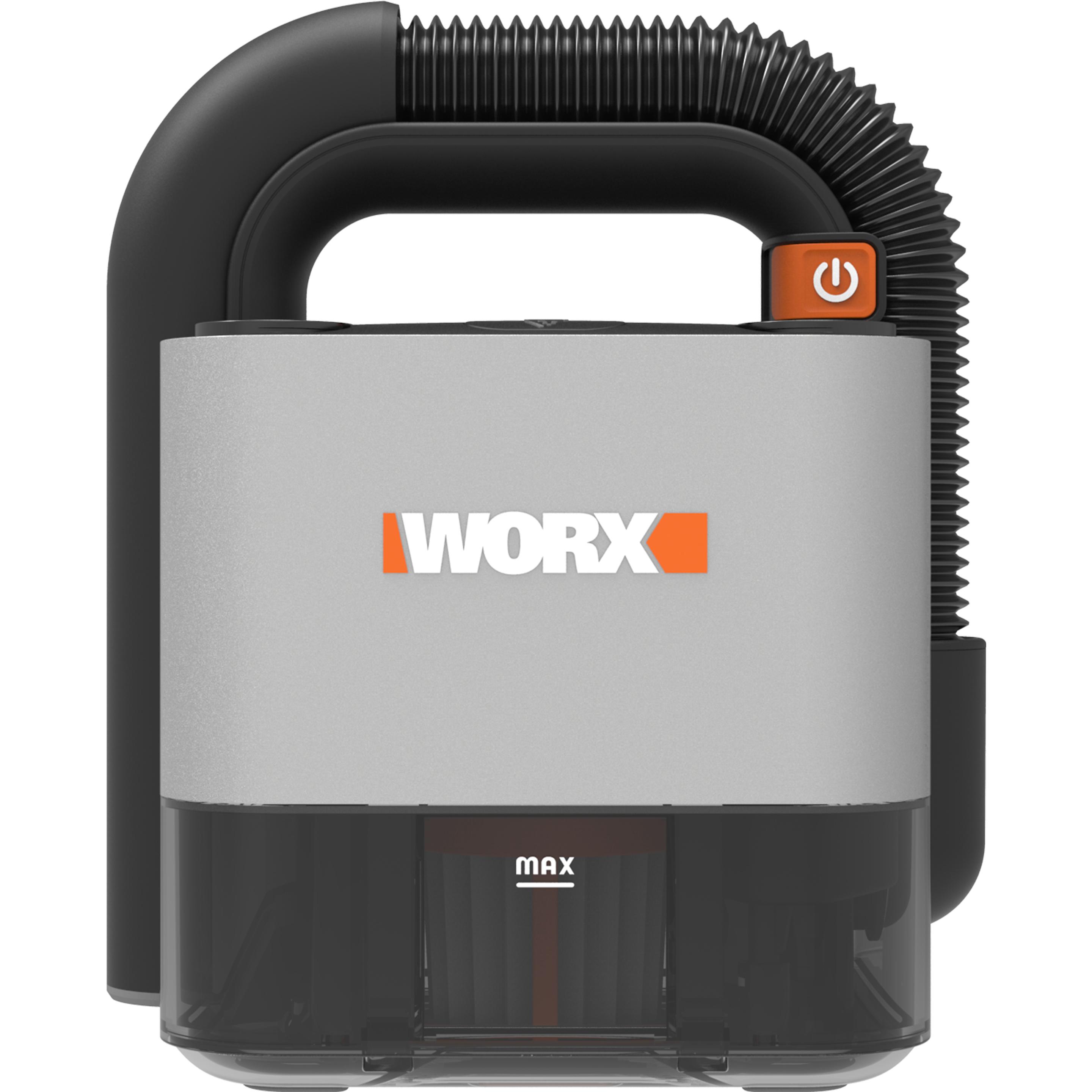 Worx Cube Vac 20V WX030.9, Aspirapolvere, Grigio
