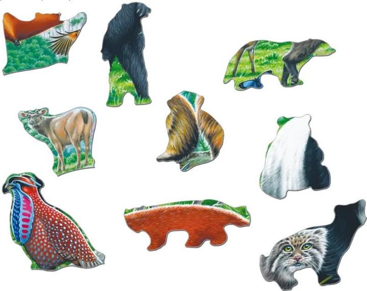 Productafbeelding Larsen Chinese fauna (56 onderdelen)