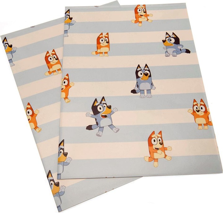 Actual product image Bluey Wrapping Paper 2Erpack Paper (Wrapping paper, 2 x)