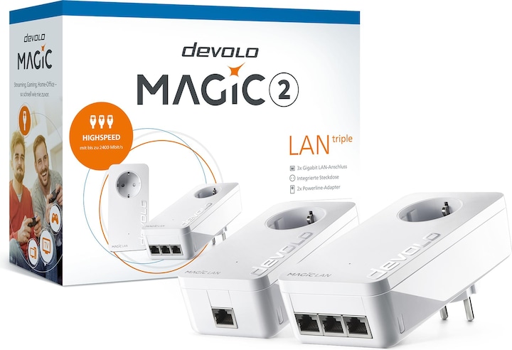 Produktbild Devolo Magic 2 Starter Kit (2400 Mbit/s)