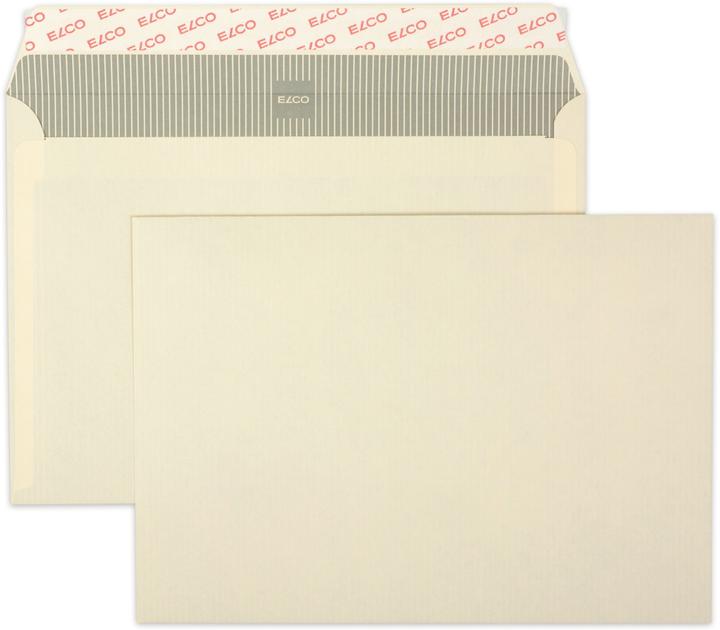 Produktbild Elco Briefumschläge samson beige Kraft in Bürogrosspackung (C5, 500x)