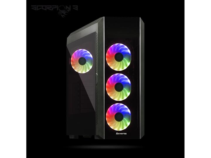 Produktbild Chieftec Scorpion 3 (Mini-ITX, mATX, ATX)