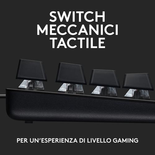 Image du produit Logitech G413 SE - BLACK - ITA - CENTRAL (IT, Filaire)