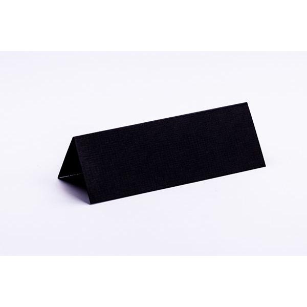 Hobby2you, Bastelpapier, Bordkort 10x7cm sort tekstureret 10stk. (10 x)