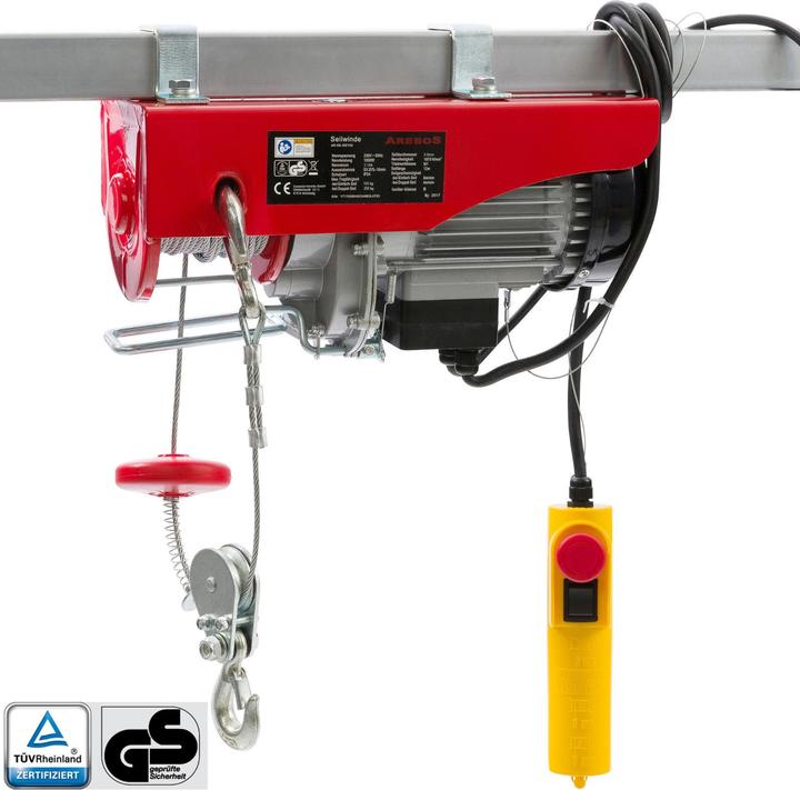 Arebos Elektrische Seilwinde