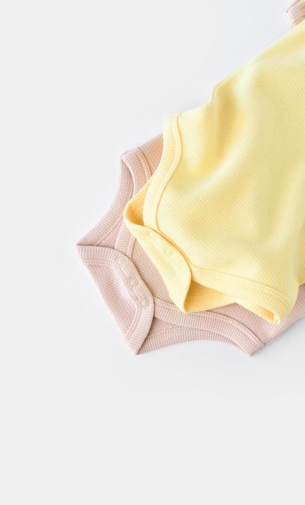 Actual product image BabyCosy 2 Pcs Short sleeved Body (62)