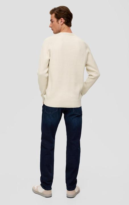 Produktbild s.Oliver Strickpullover Strickpullover mit Rippstruktur (XXL)