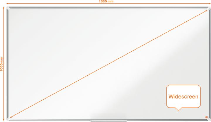 Actual product image Nobo Whiteboard Premium Plus 85, White (188 x 106 cm)